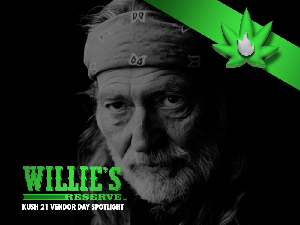 Willie's Reserve Cannabis at Kush21 Vendor Day in Seatac Washington