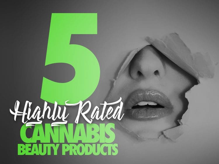 5 highly rated cannabis beauty products