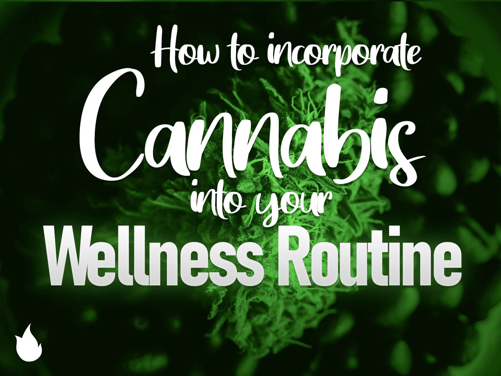 How to Incorporate Cannabis Into Your Wellness Routine