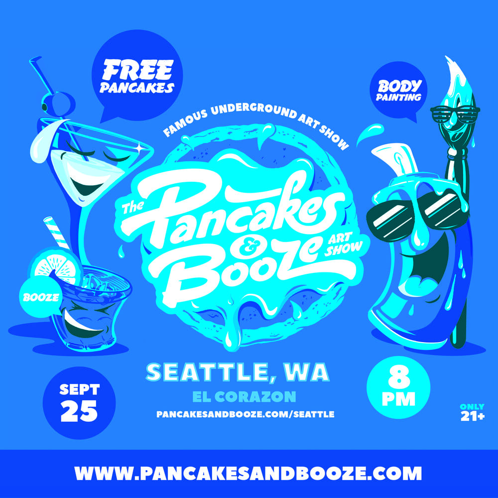 Pancakes & Booze - Events in Seattle in September