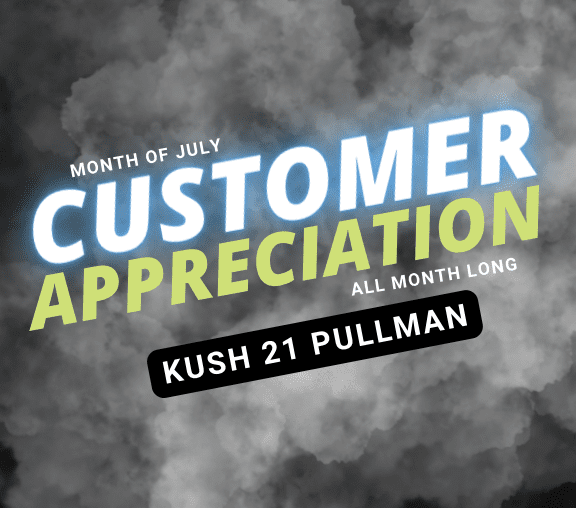 Customer appreciation 20% OFF Online Orders ALL Month LOng @ Kush21 pUllman